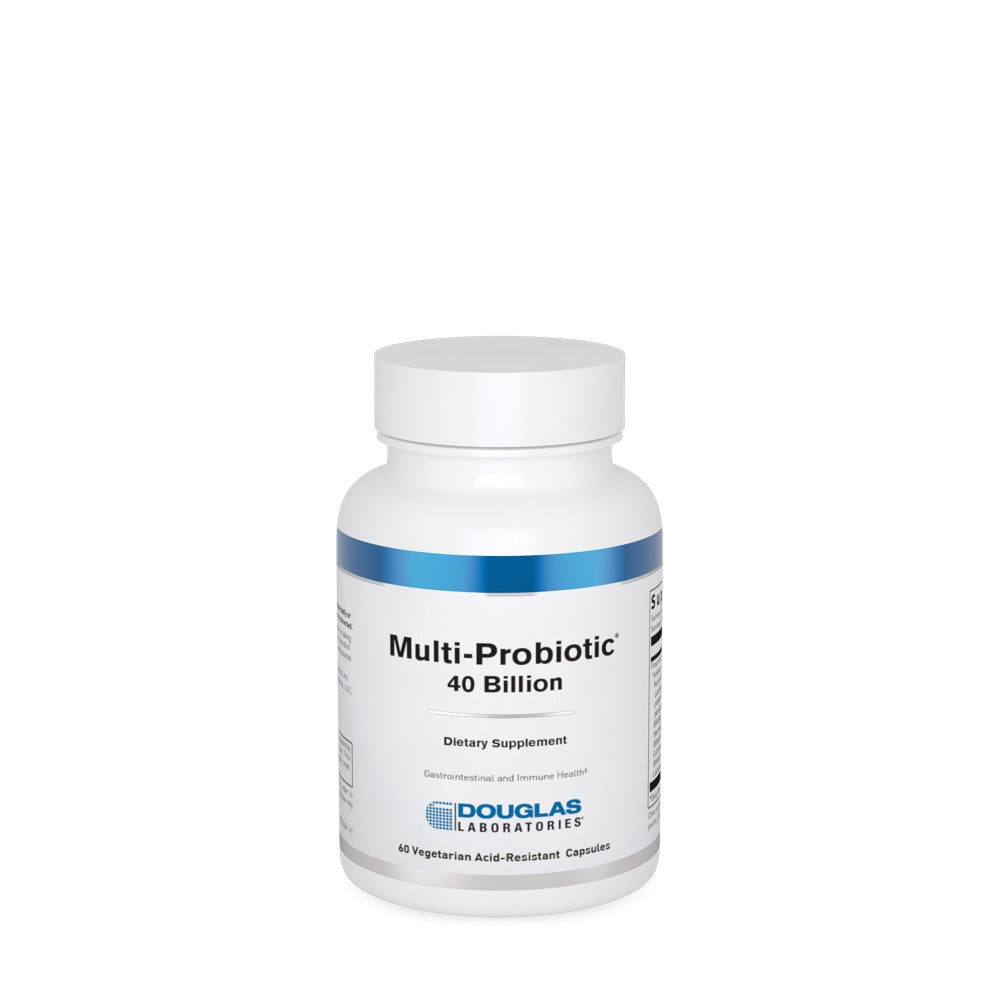 Douglas Laboratories, Multi-Probiotic 40 Billion, 60 Capsules UPC 310539979785 | HiLife Vitamins